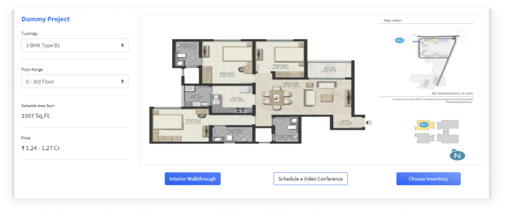 Online Booking and Sales Tracking Platform